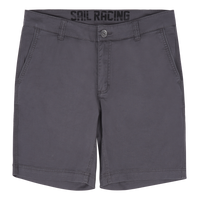 Helmsman Chino Shorts Dk Grey Solid