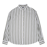 Harvey Ls Shirt 0058 Green Stripe
