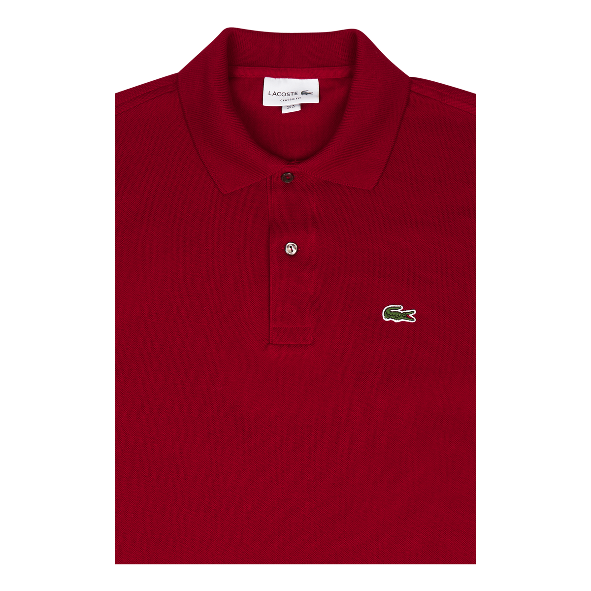 Lacoste Classic Fit Polo Shirt Bordeaux