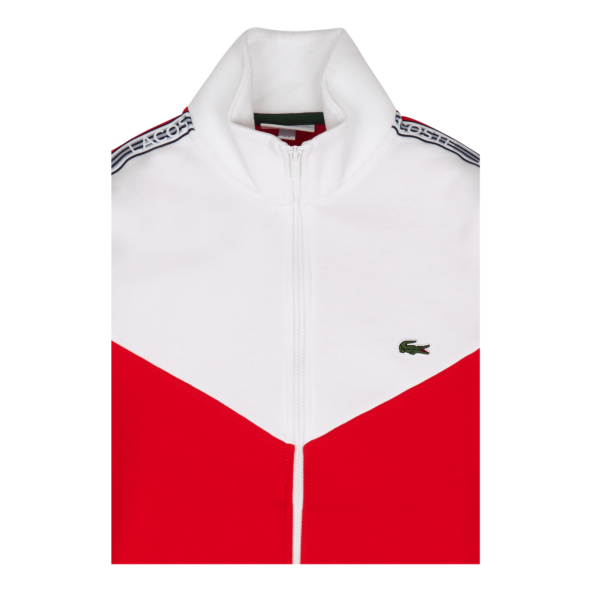 Lacoste Classic Fit Color Block Zip Sw Corrida