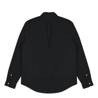 Gd Oxford Slim Bd Shirt Polo Black