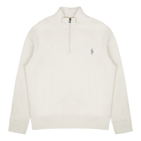 Polo Ralph Lauren Luxury Jersey Quarter Zip Pull Nevis