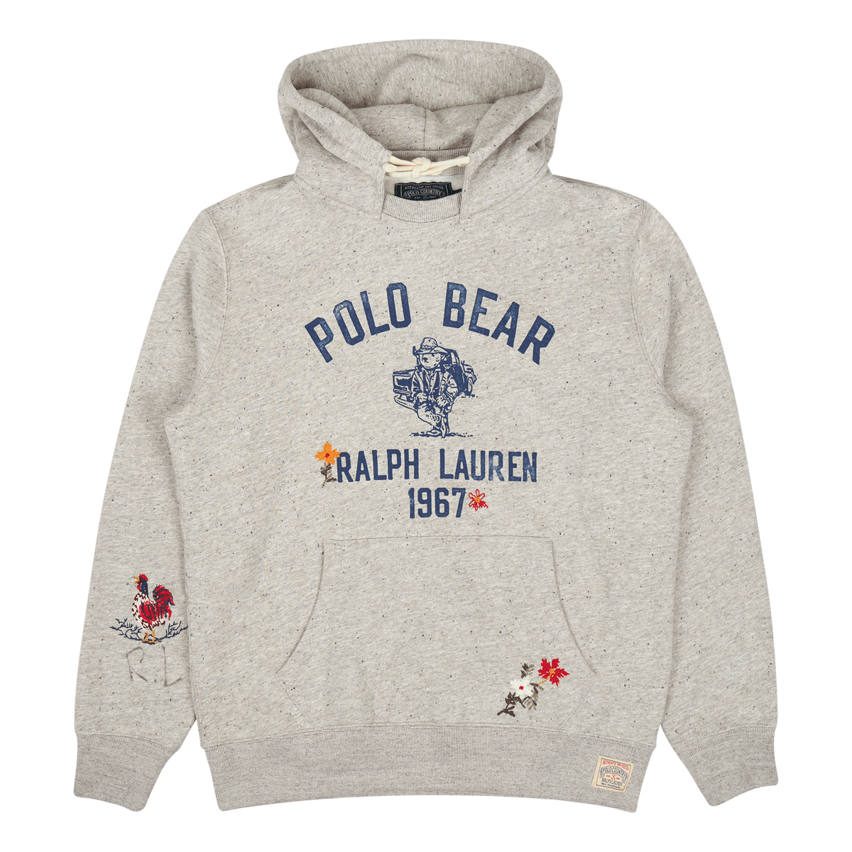 Polo Ralph Lauren Seeded Vintage Hoodie Brooklyn HtrVintage Htr