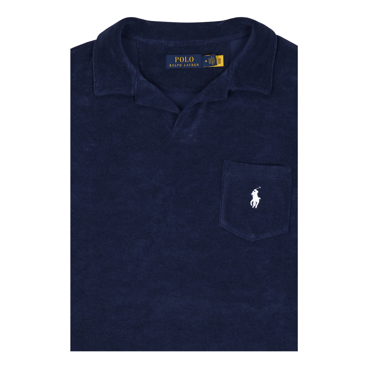 Polo Ralph Lauren Cotton Terry S/s Polo Knit Newport