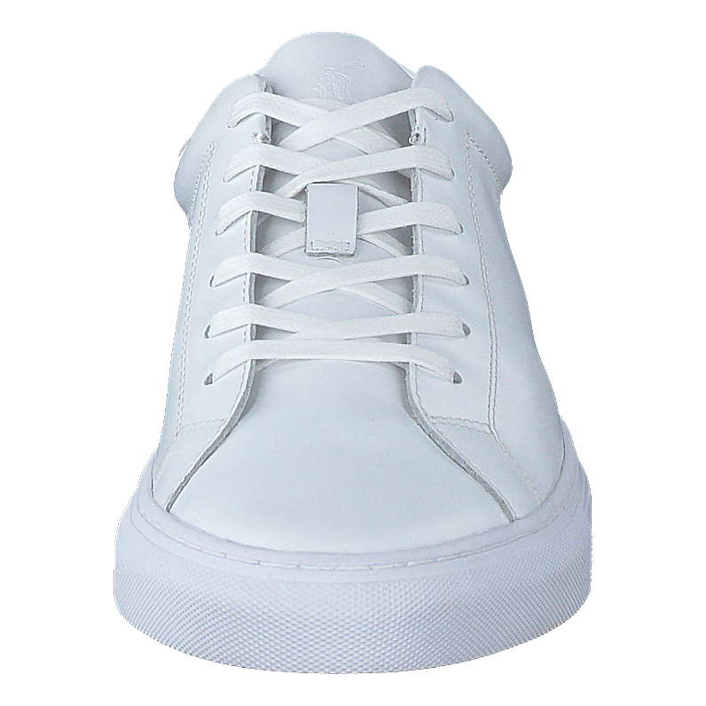 Ralph lauren 2025 white leather sneakers