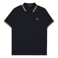 Fred Perry Twin Tipped Fp Shirt R81 Navy/ecru/gldnhr