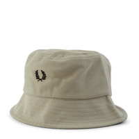 Fred Perry Pique Bucket Hat P04 Light Oyster