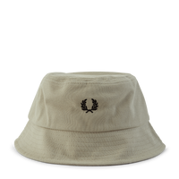 Fred Perry Pique Bucket Hat P04 Light Oyster