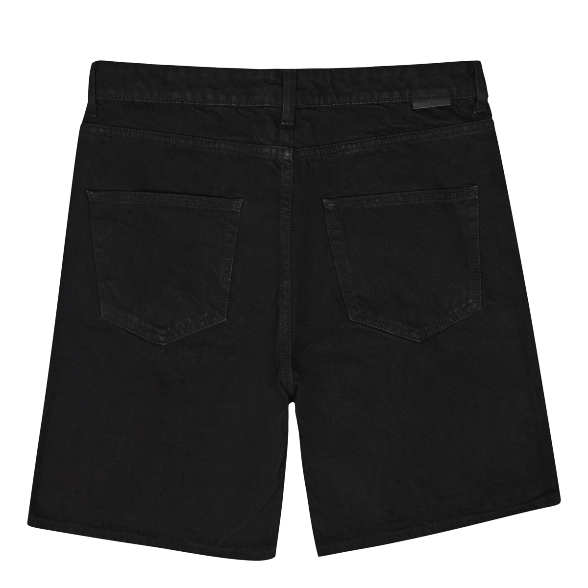 Icon Denim Shorts Black