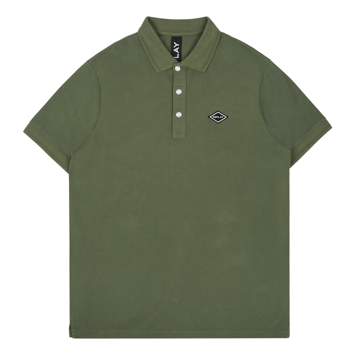 Replay Polo Shirt 314 Sage Green