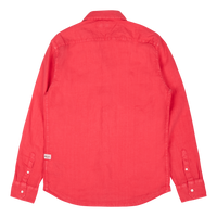 Replay Linen Shirt 259 Coral Red