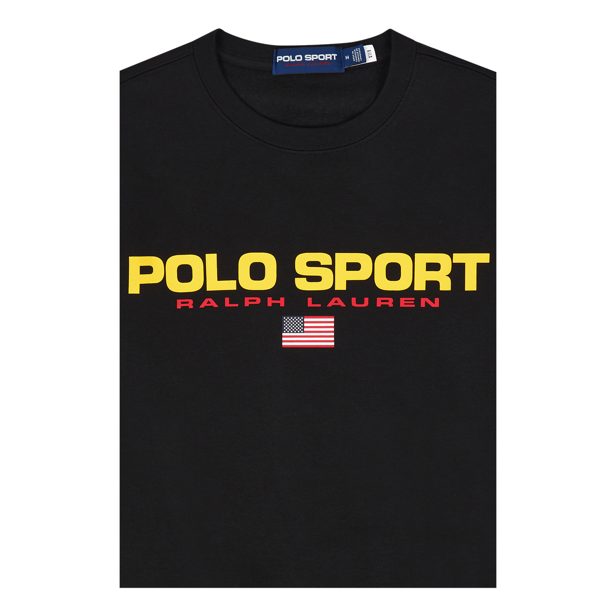Sport Fleece-lsl-knt Polo Black/gold