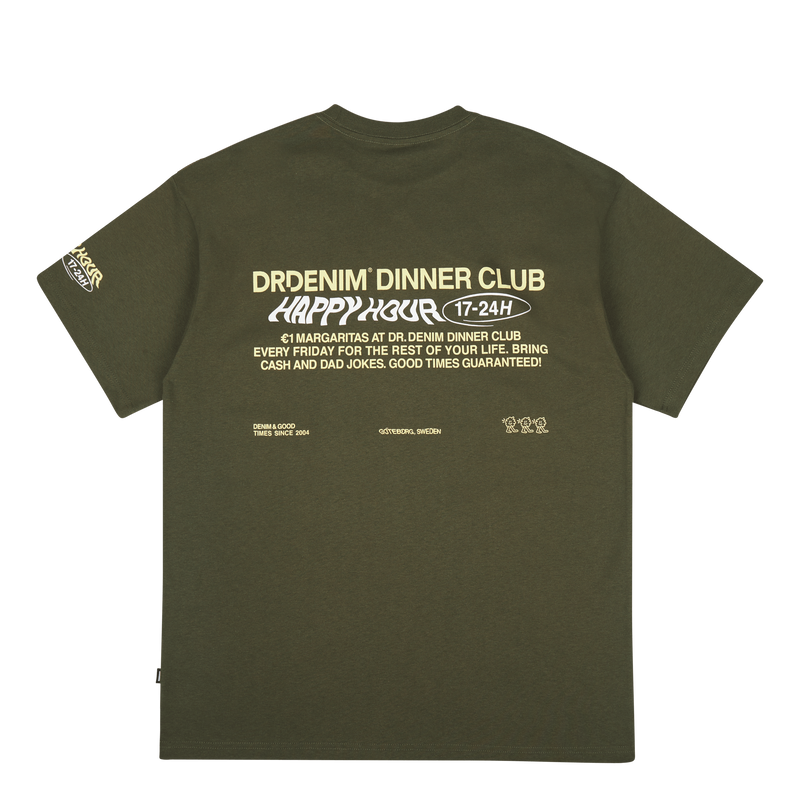 Trooper Tee Aj7 Dark Emerald Happy Hour