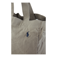 Polo Ralph Lauren Canvas Shopper Tote  Fog