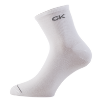 Ck Men Short Sock 3p 002 White