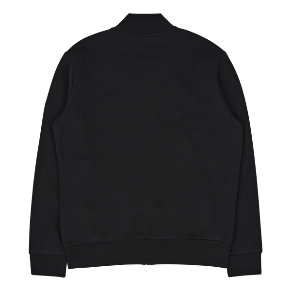 Embroidered Logo Track Top In  Black