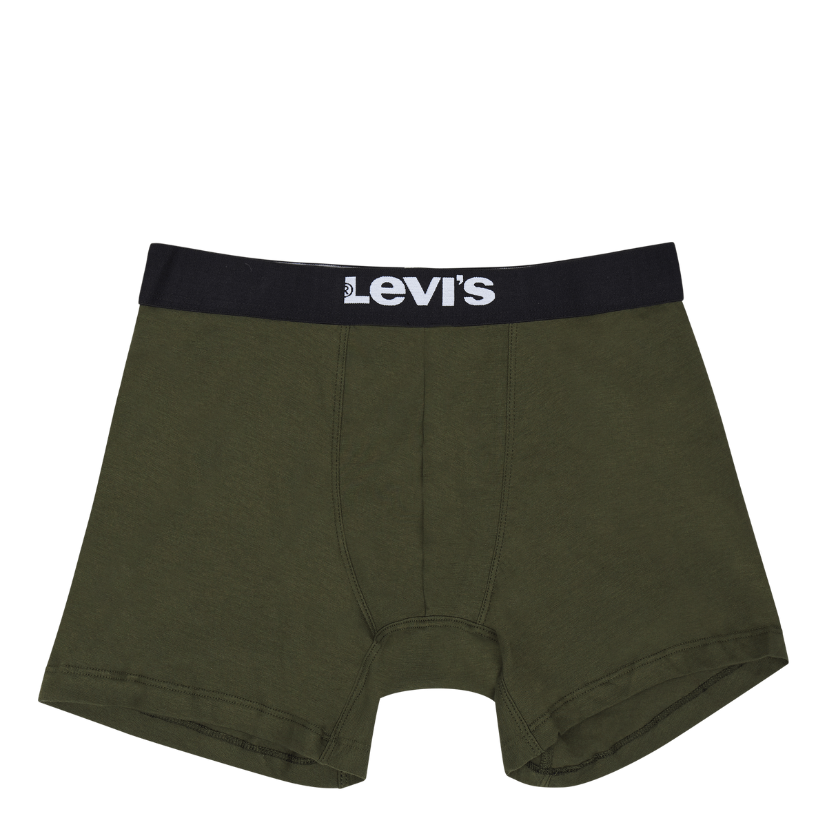 Levis Men Solid Basic Boxer Br 012 Khaki