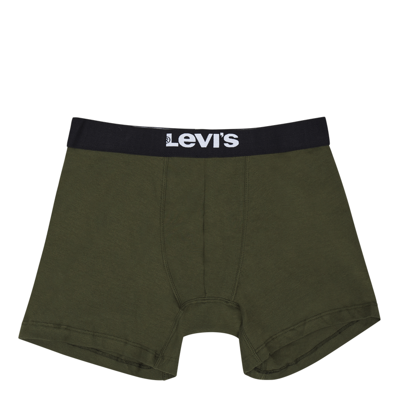Levis Men Solid Basic Boxer Br 012 Khaki